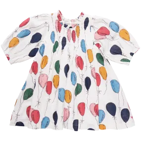Girls Stevie Puff Sleeve Dress - Balloon Bunches