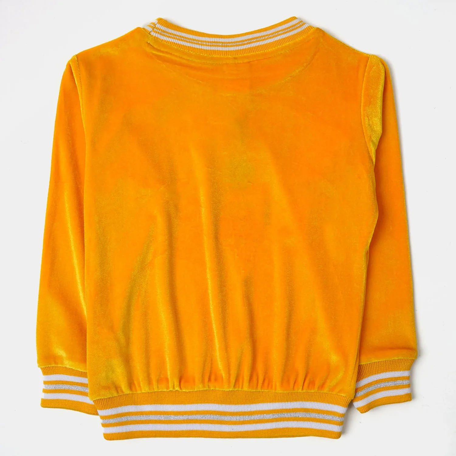 Girls Sweatshirt Be Kind - Yellow