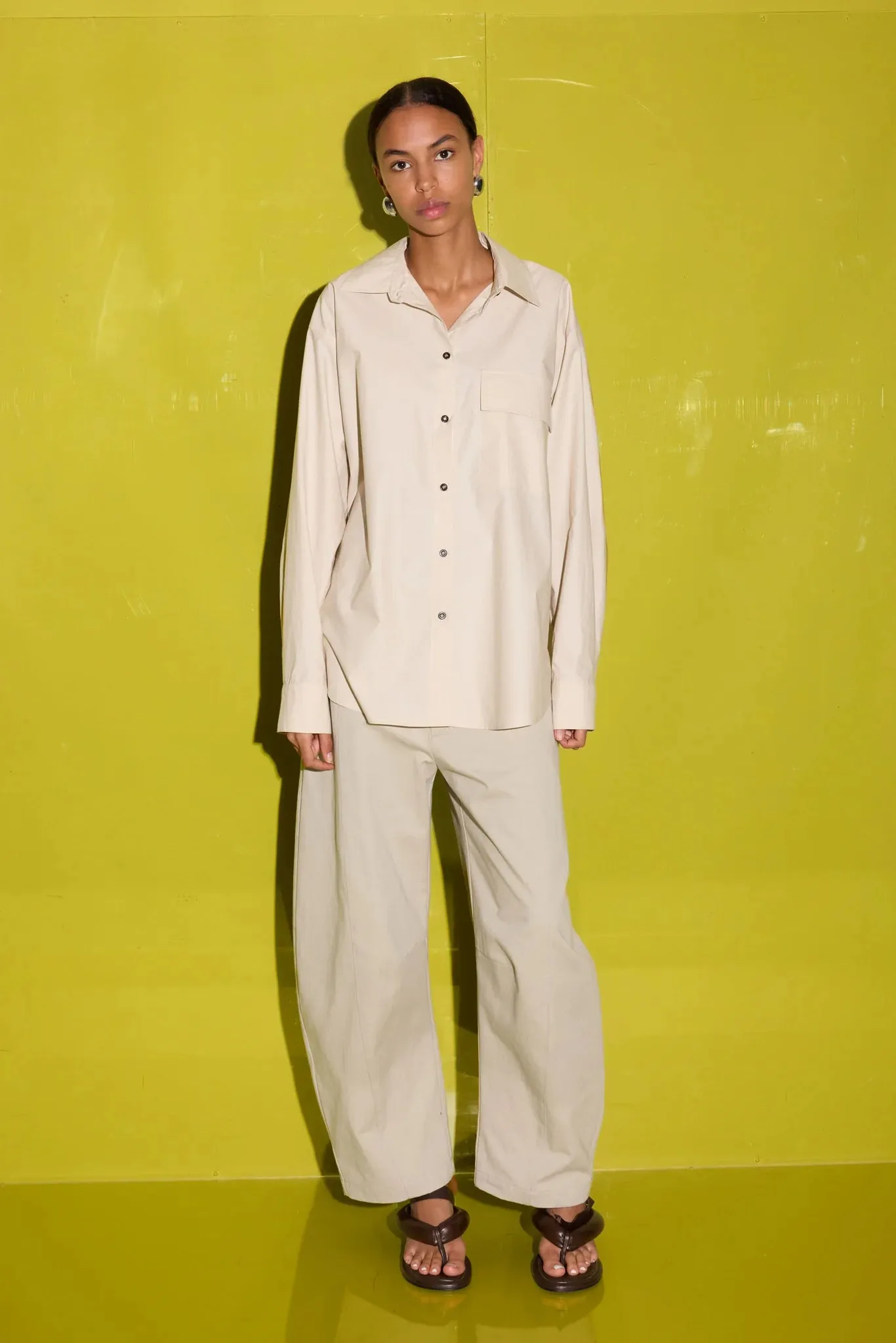 Gregory Rousseau Shirt - Stone