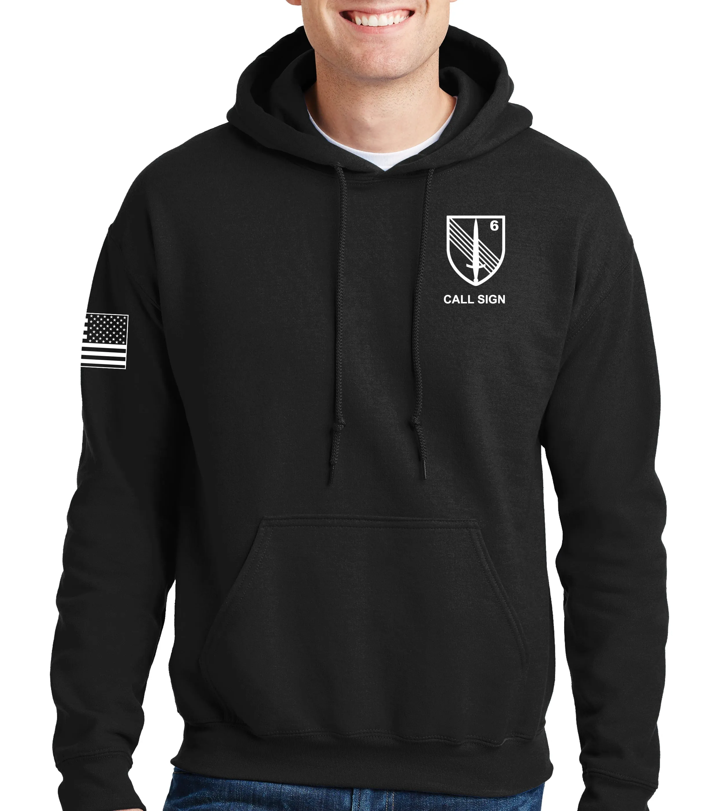 Guardians 6 4th Unisex Hoodie Sweatshirt. This sweatshirt is NOT approved for PT.