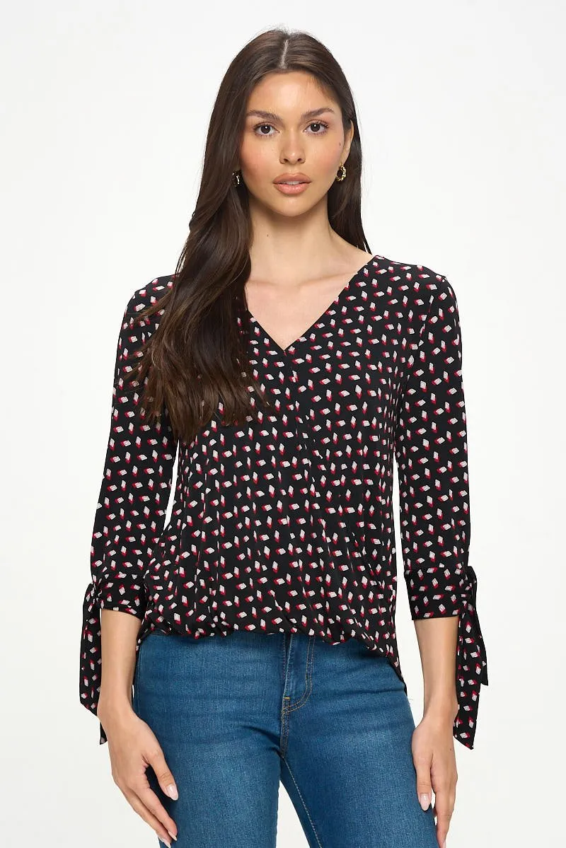 Gylda Knit Surplice Top