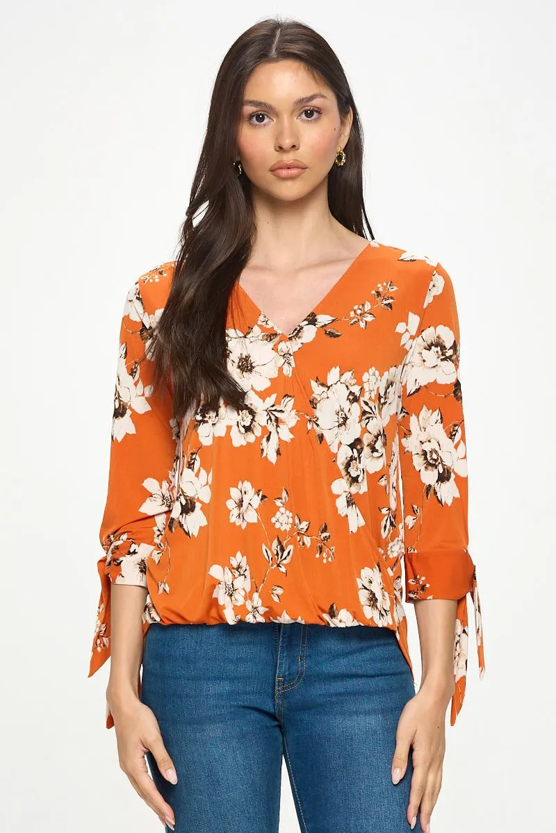 Gylda Knit Surplice Top