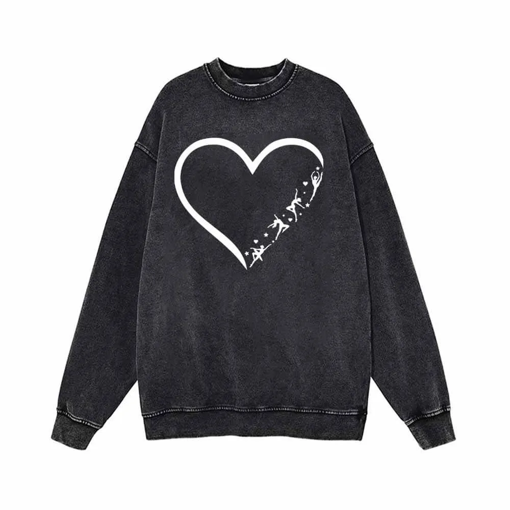 Heart Dancer Vintage Washed Sweatshirt