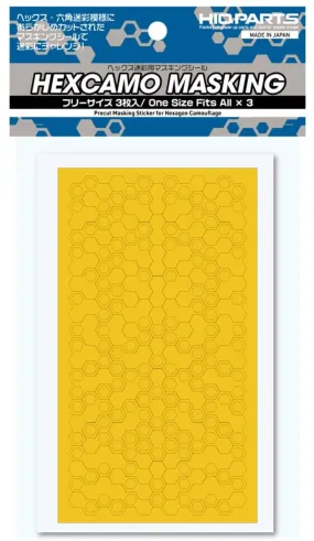 HIQParts Hexagon Camouflage Masking Tape (3pcs)