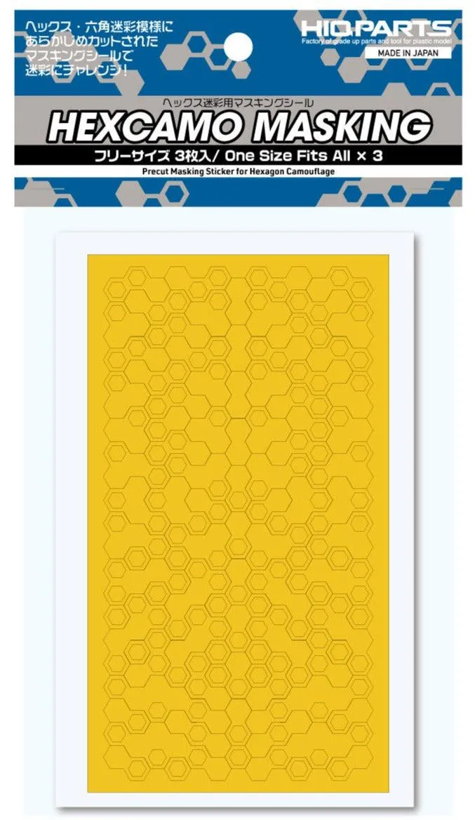 HIQParts Hexagon Camouflage Masking Tape (3pcs)