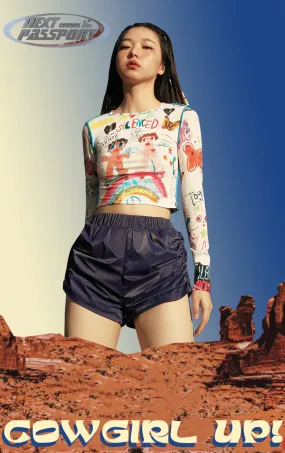 HOT SPRING sleeve tee