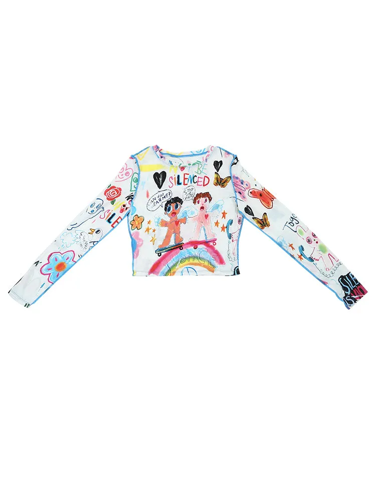 HOT SPRING sleeve tee