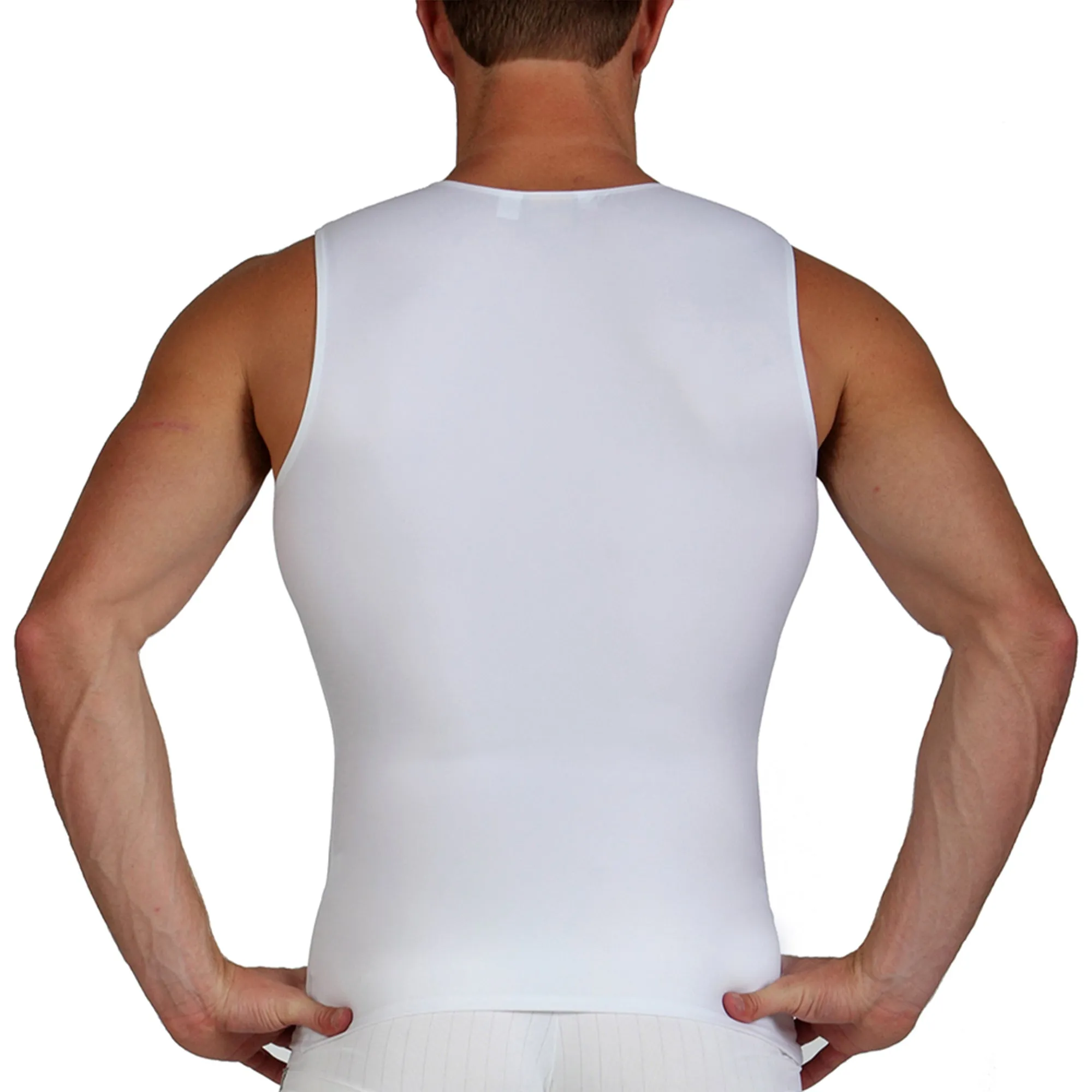 Insta Slim Compression Sleeveless V-Neck Tank VS00N1 by InstantFigure - InstaSlim - InstantRecoveryMD