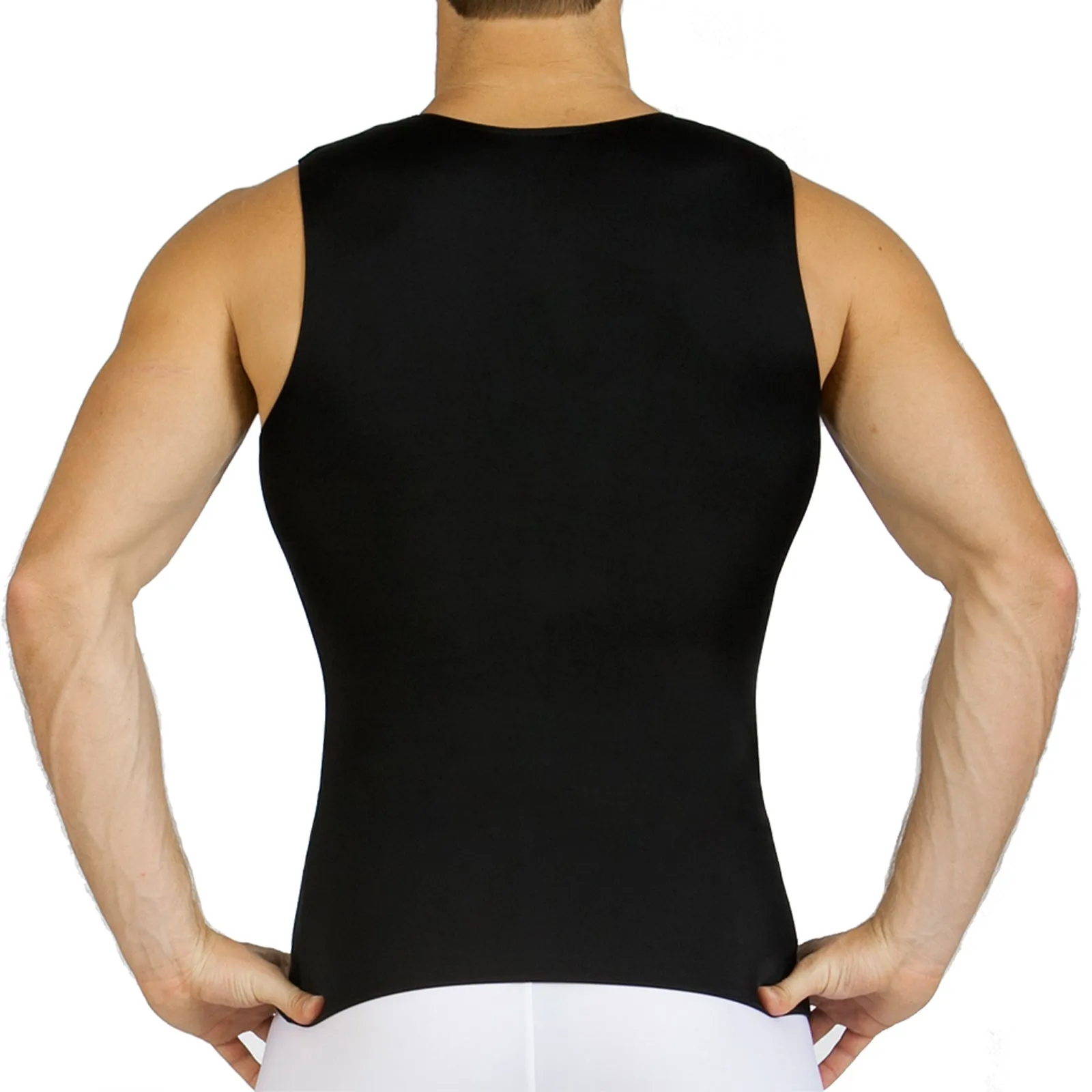 Insta Slim Compression Sleeveless V-Neck Tank VS00N1 by InstantFigure - InstaSlim - InstantRecoveryMD