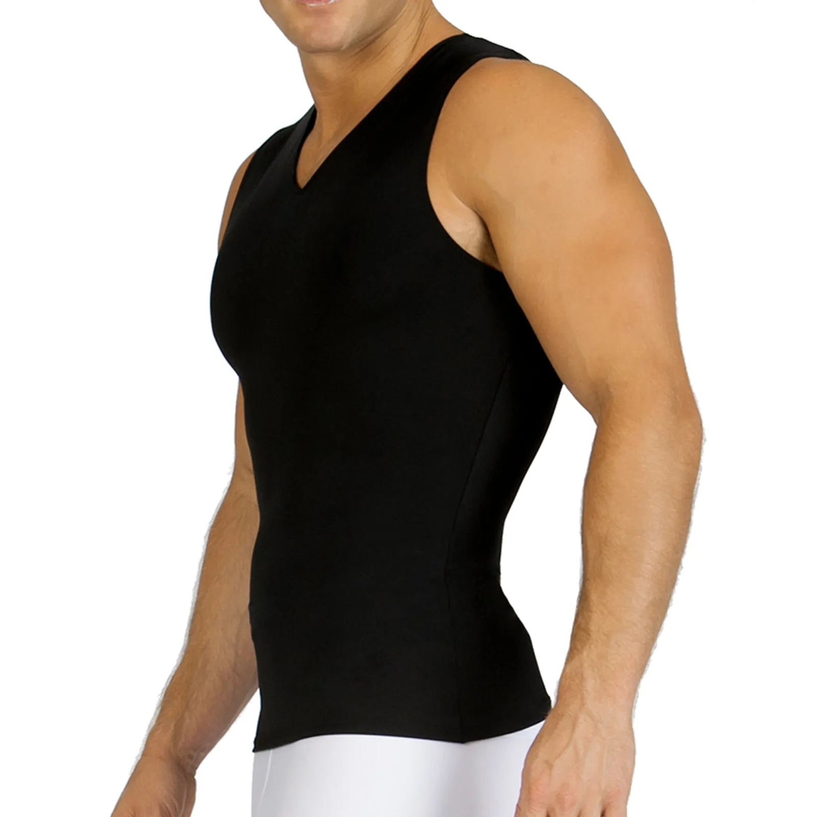 Insta Slim Compression Sleeveless V-Neck Tank VS00N1 by InstantFigure - InstaSlim - InstantRecoveryMD