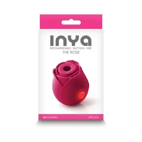 INYA The Rose Rechargeable Suction Vibe Red