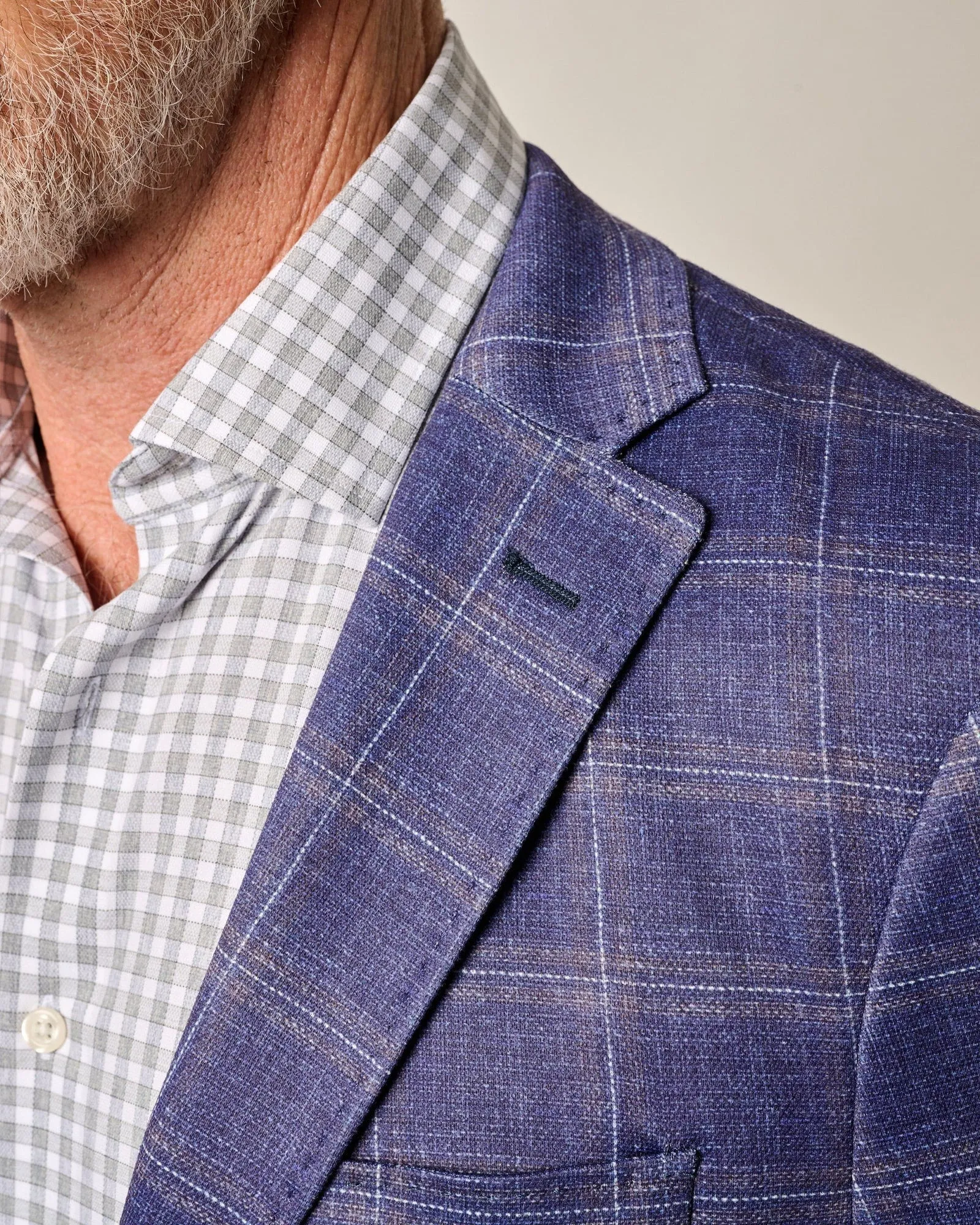 Johnnie-O Hollander Top Shelf Knit Sport Coat - Navy