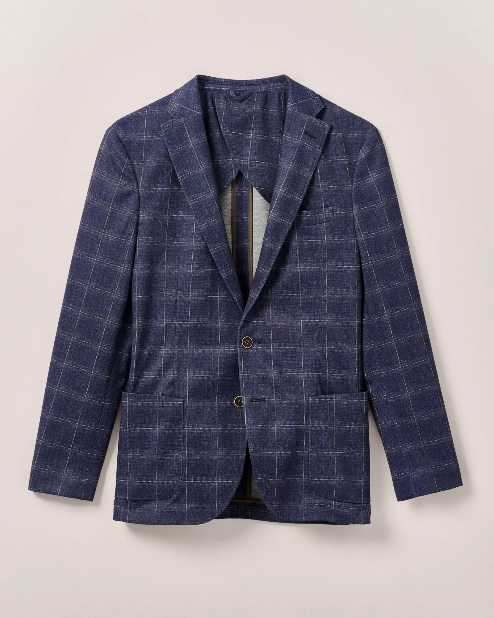 Johnnie-O Hollander Top Shelf Knit Sport Coat - Navy