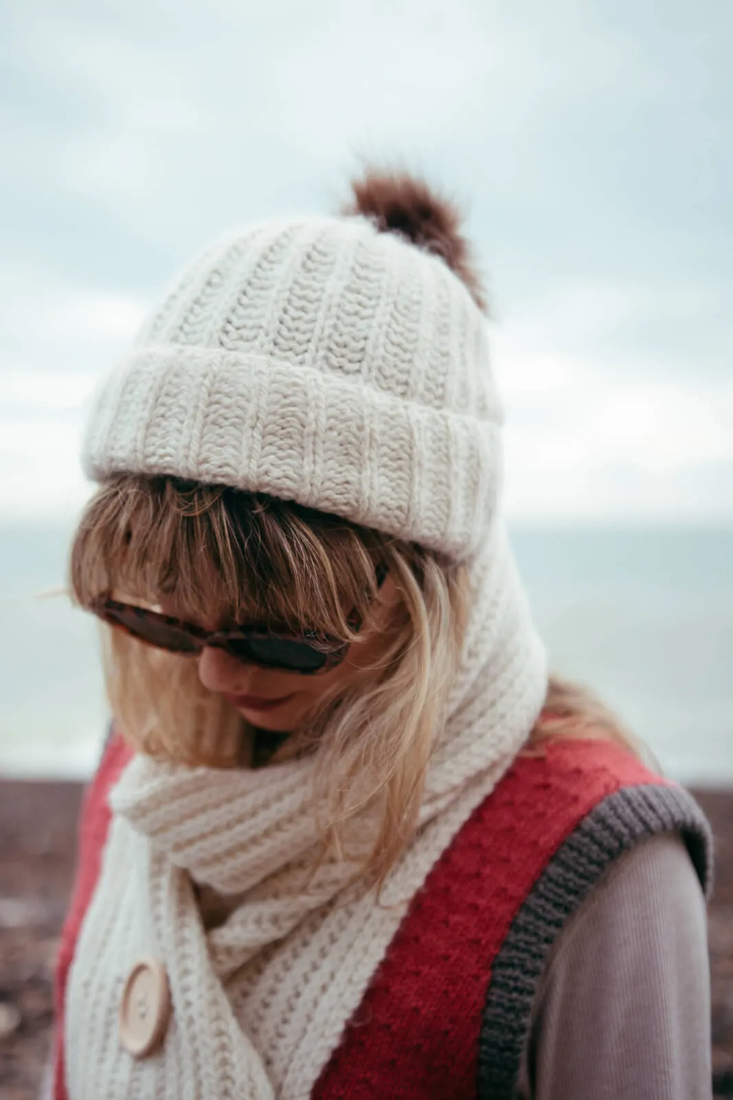Knit Kit - Aran Fisherman's Rib Hat