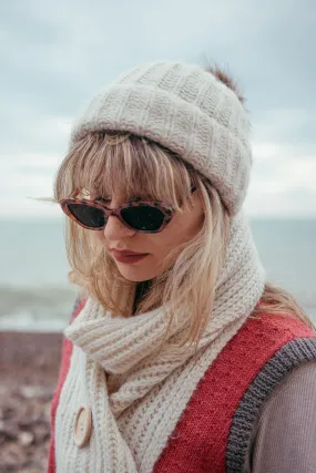 Knit Kit - Aran Fisherman's Rib Hat