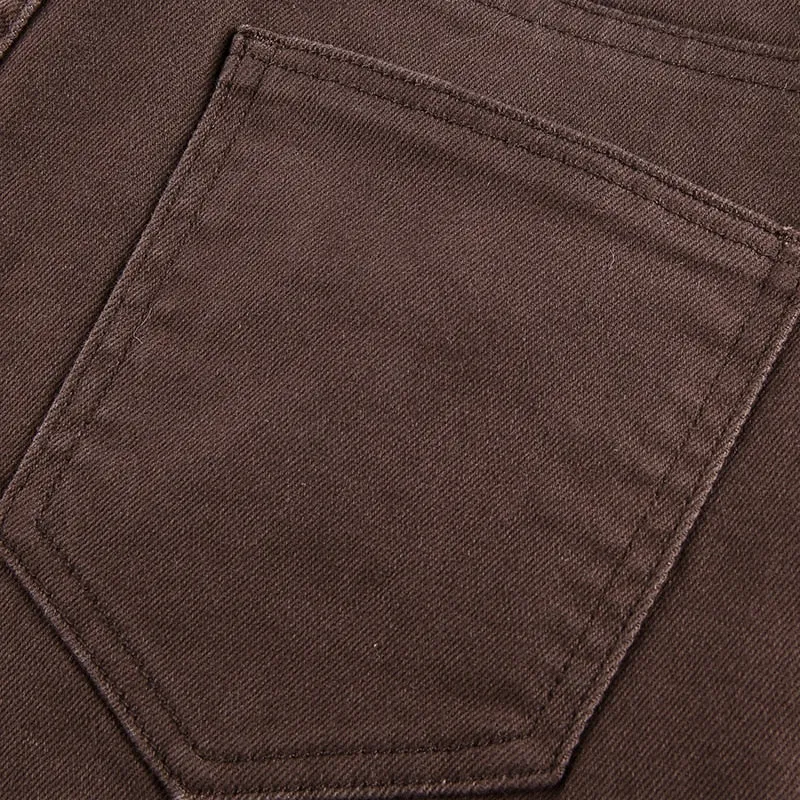 Long High Waist Streetwear Jeans
