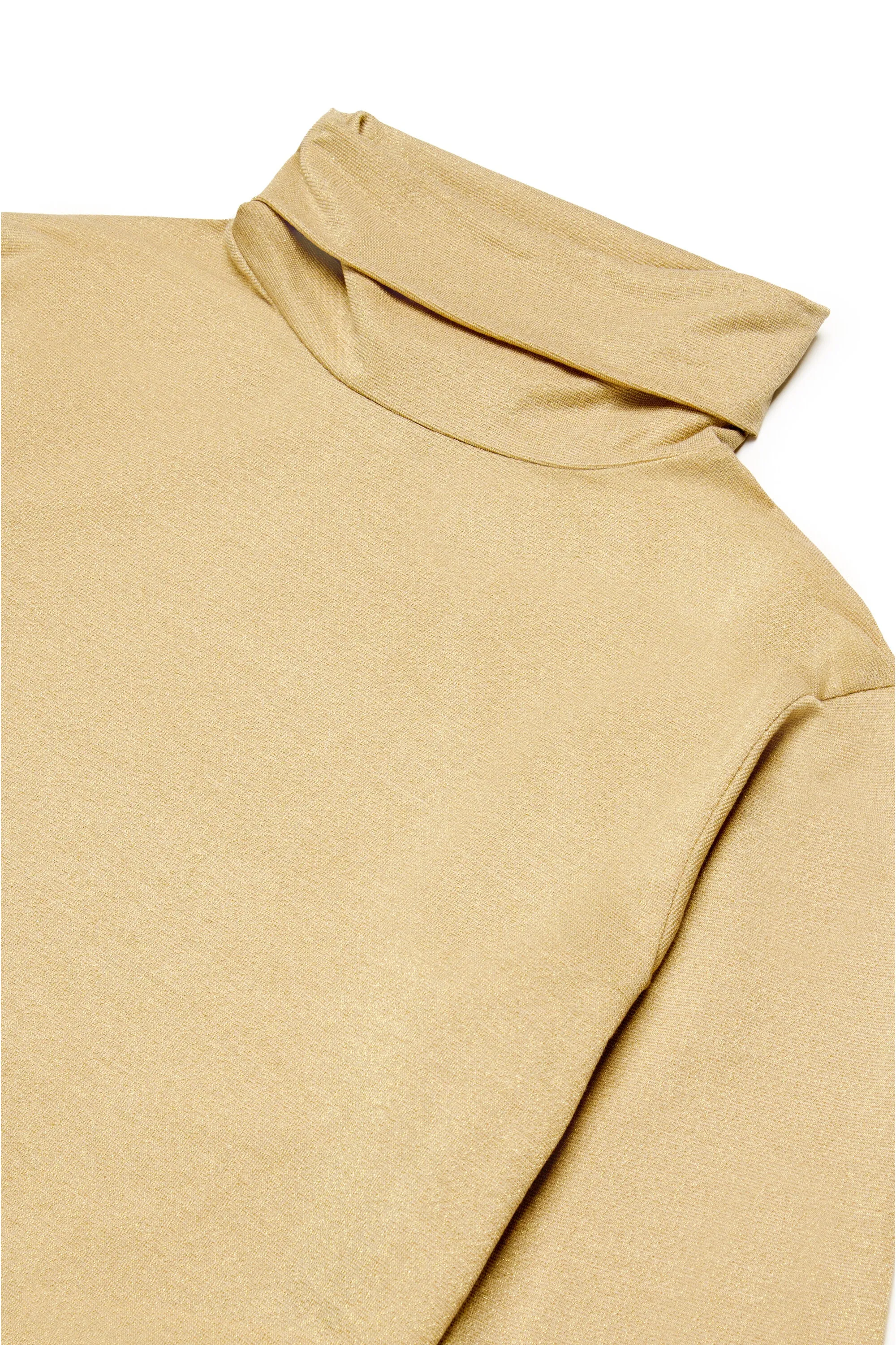 Lurex turtleneck sweater