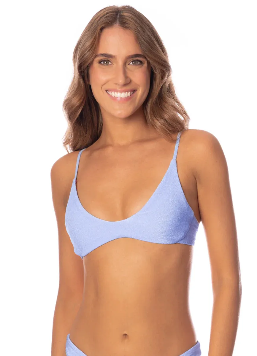 Maaji Serenity Blue Creta Classic Bralette Bikini Top