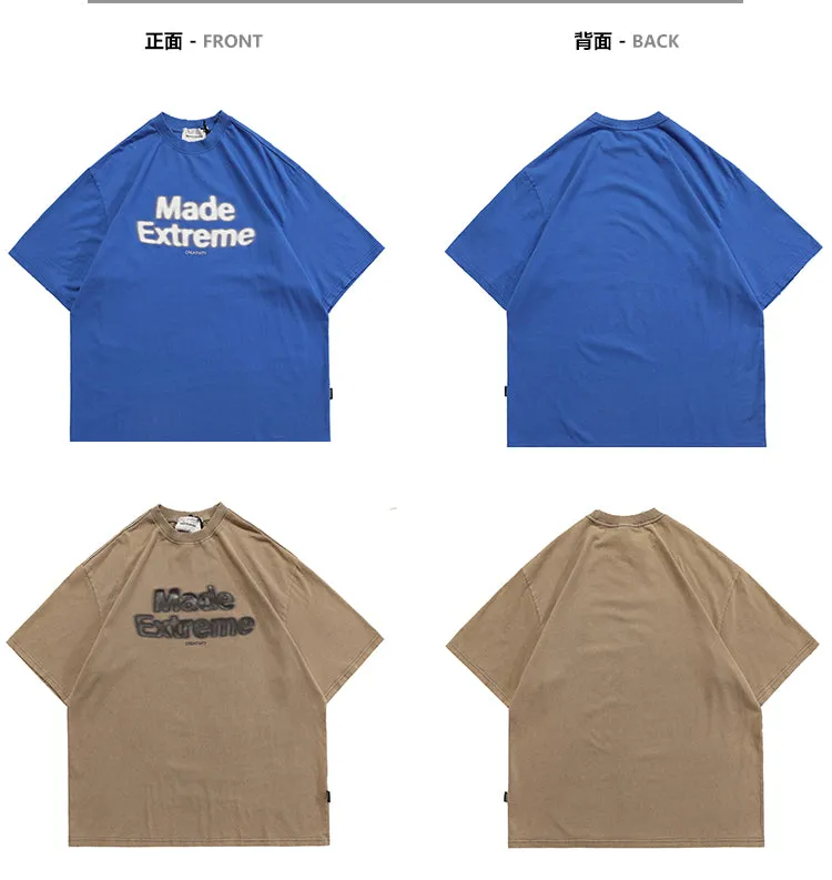 Made Extreme Washed Baggy T-Shirt