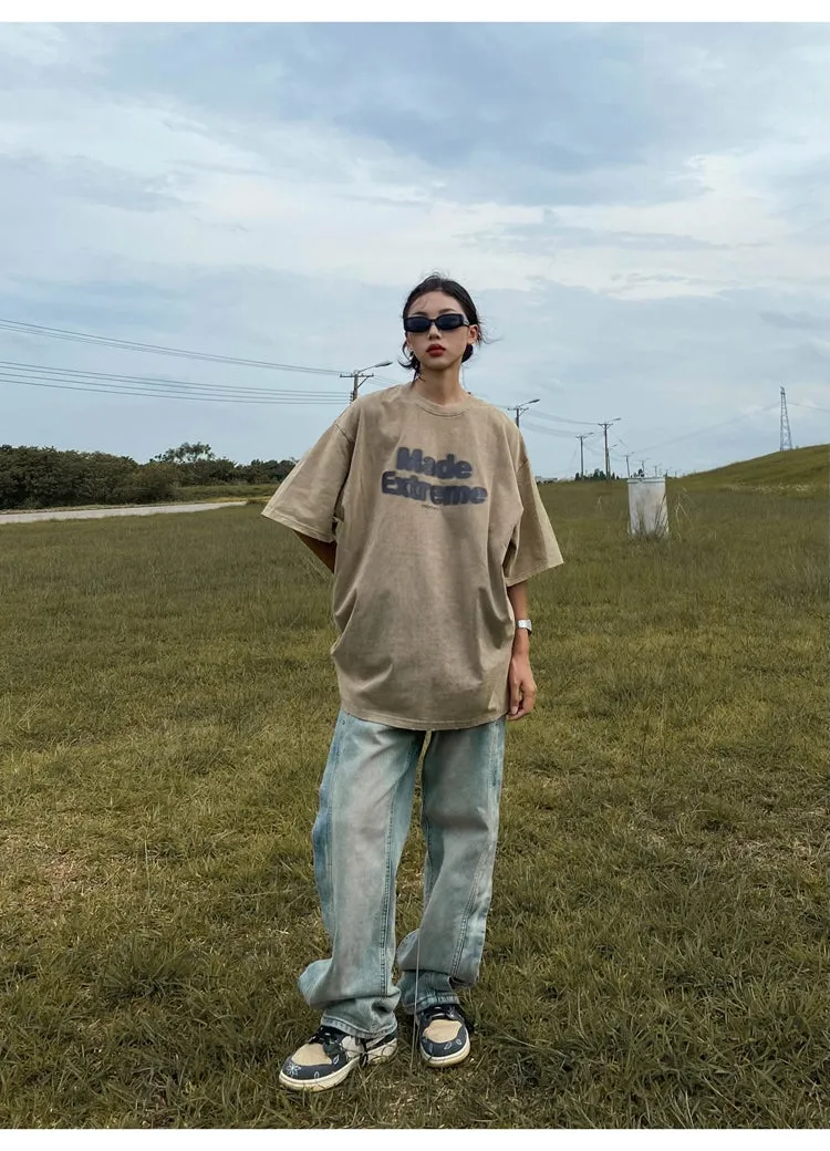 Made Extreme Washed Baggy T-Shirt