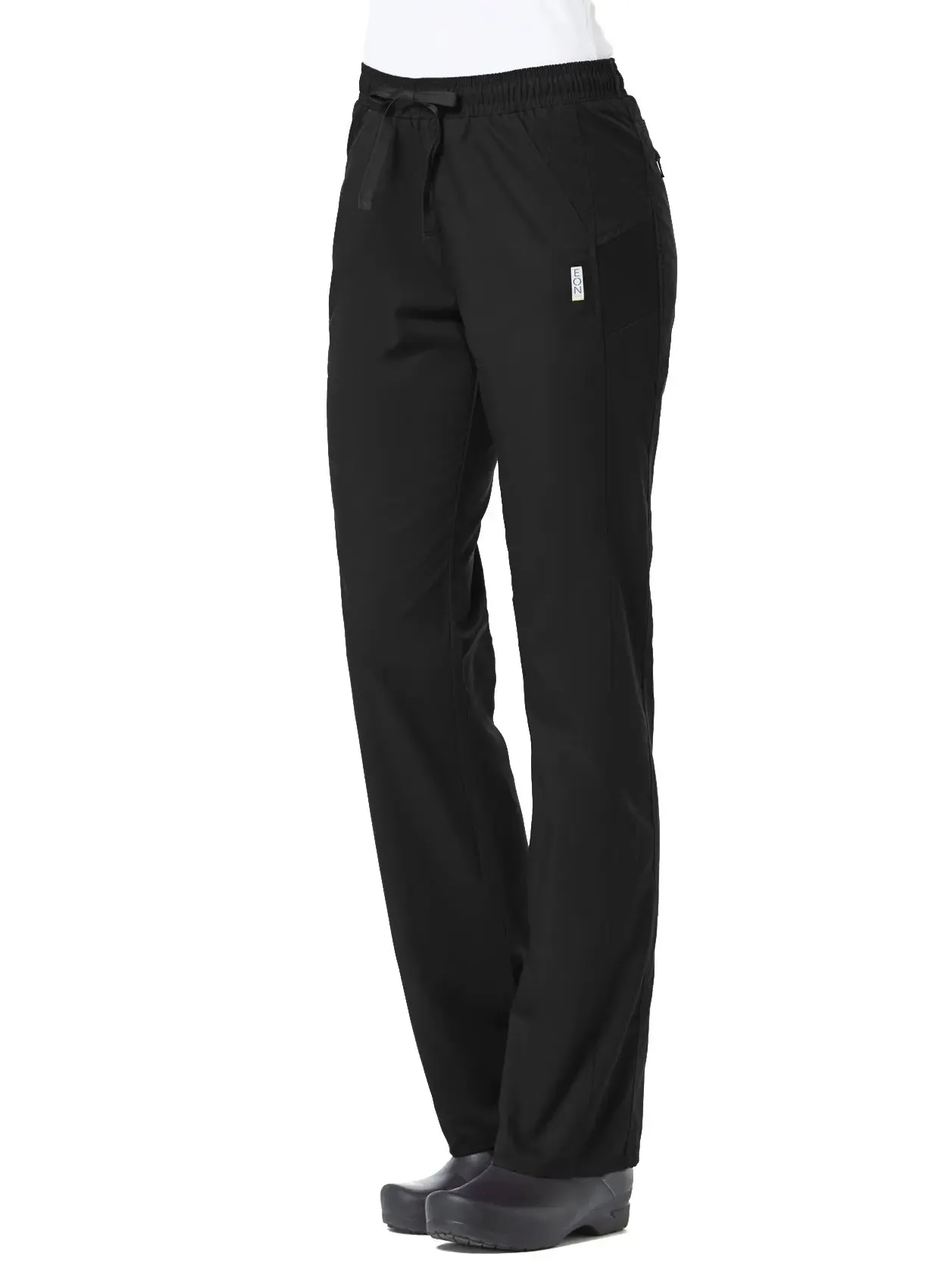 Maevn Women's Sporty Mesh Panel Scrub Pant