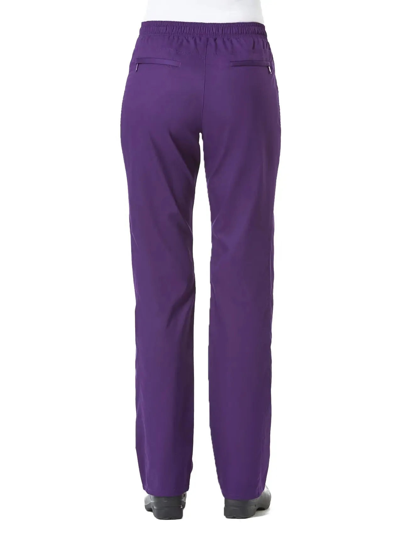 Maevn Women's Sporty Mesh Panel Scrub Pant