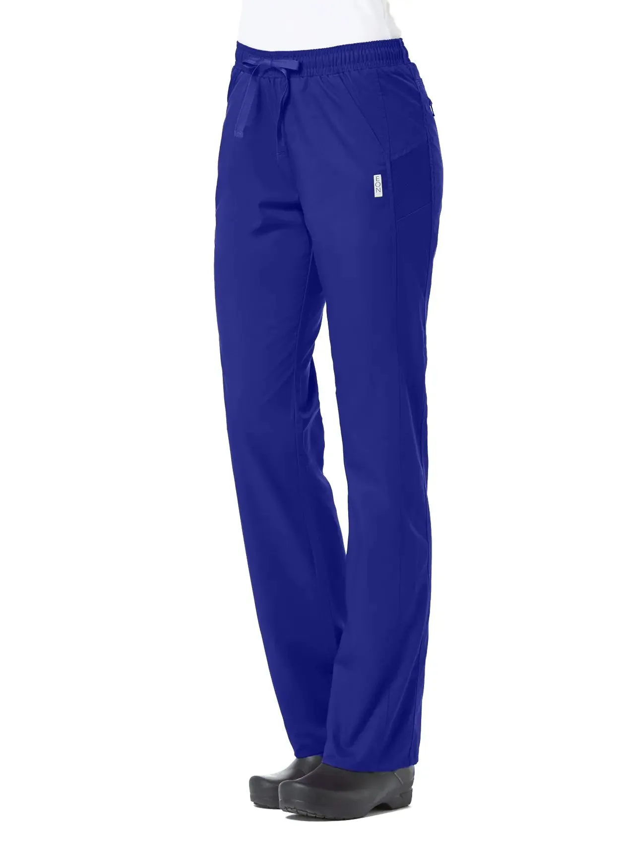 Maevn Women's Sporty Mesh Panel Scrub Pant