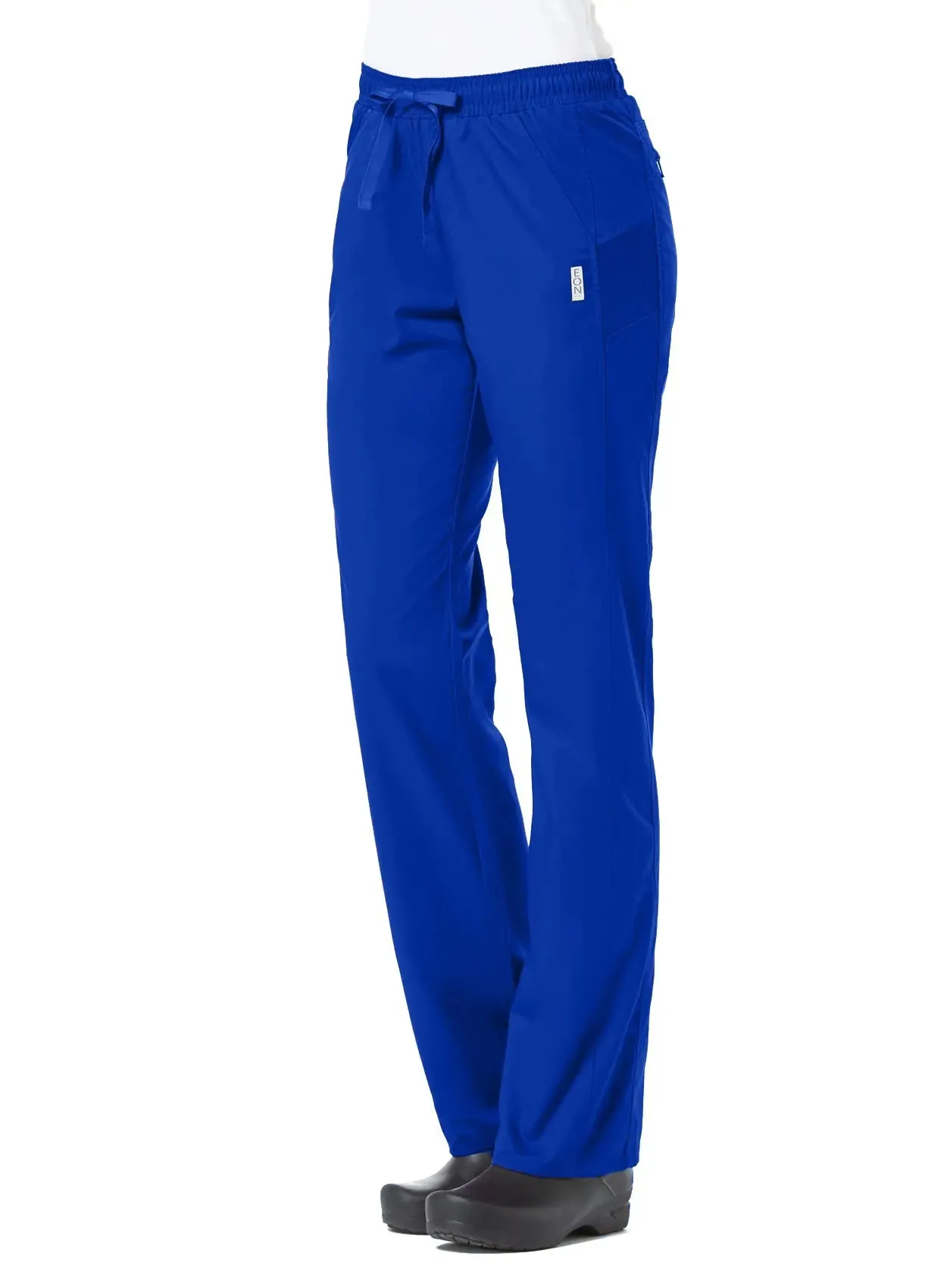 Maevn Women's Sporty Mesh Panel Scrub Pant
