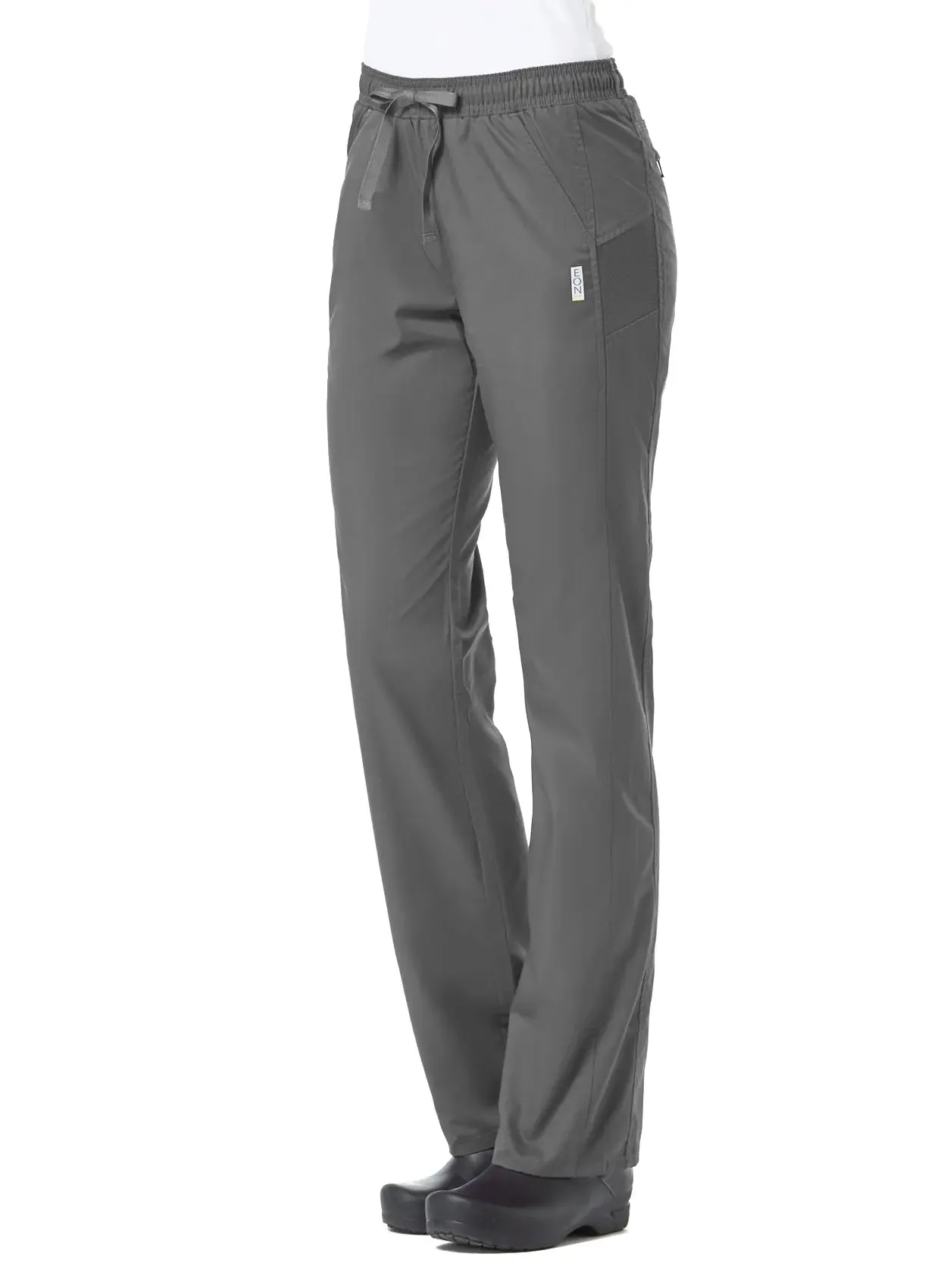 Maevn Women's Sporty Mesh Panel Scrub Pant