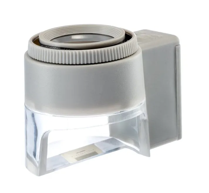 Magnifier - 8x Illuminated Adjustable Stand Magnifier With Scale