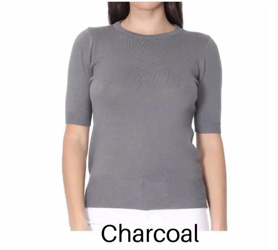 MAK Short Sleeved Crewneck Sweater - Various Colours
