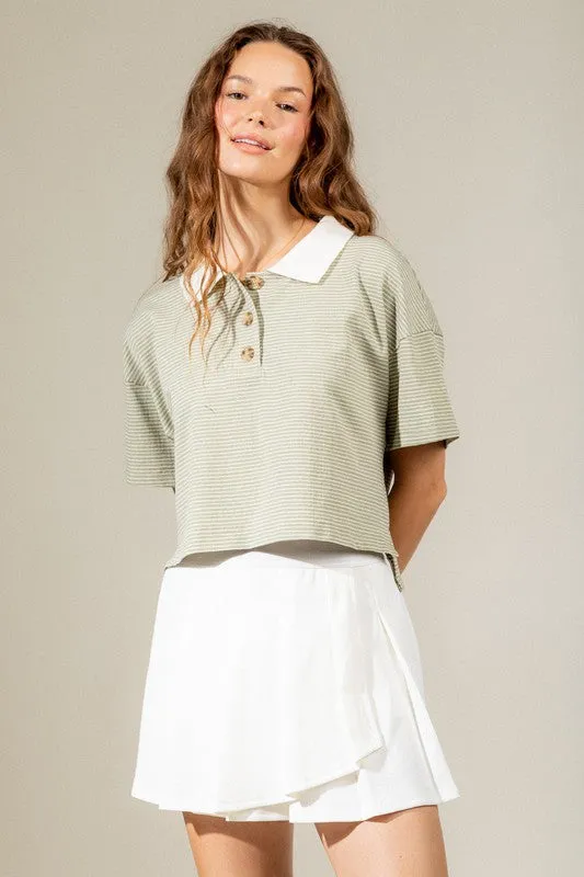 Meghan Pleated Skirt in White
