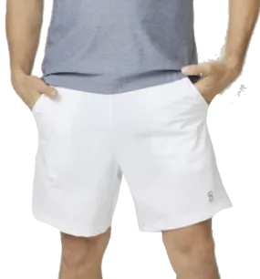 Mens BSport 7” Tailored Short (White)