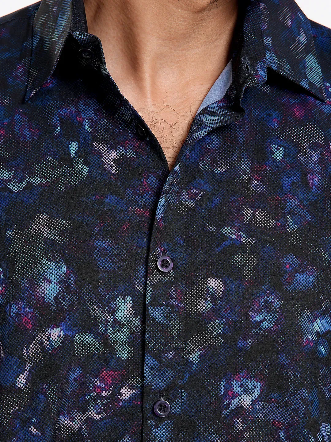 Men's Regular Collar Casual Half Sleeve Shirt