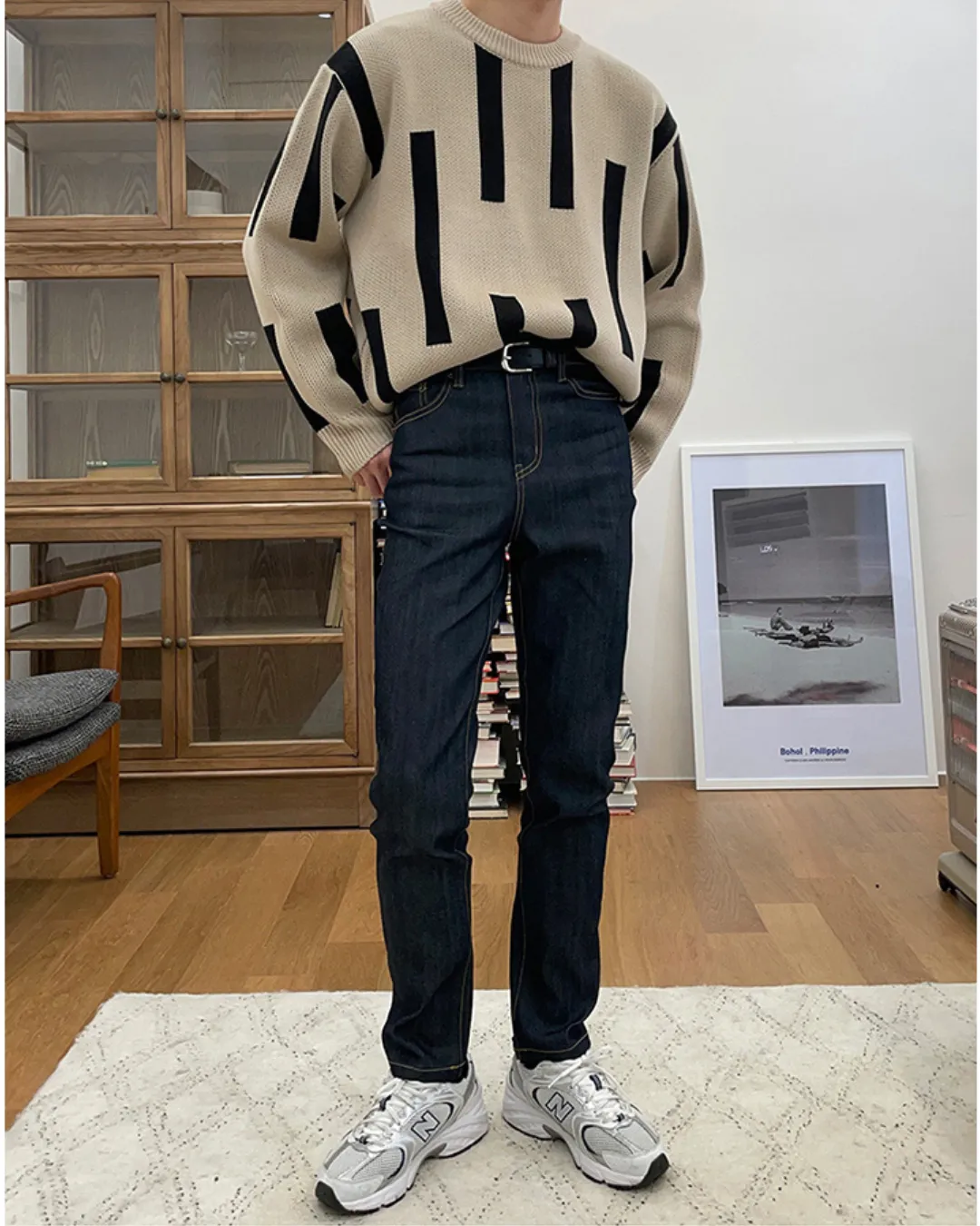 MENS RETRO SWEATER KBQ0548
