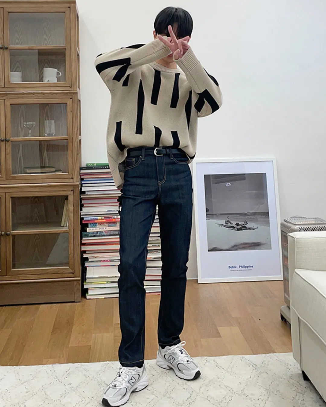 MENS RETRO SWEATER KBQ0548