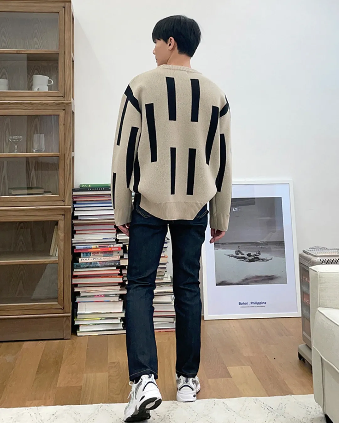 MENS RETRO SWEATER KBQ0548