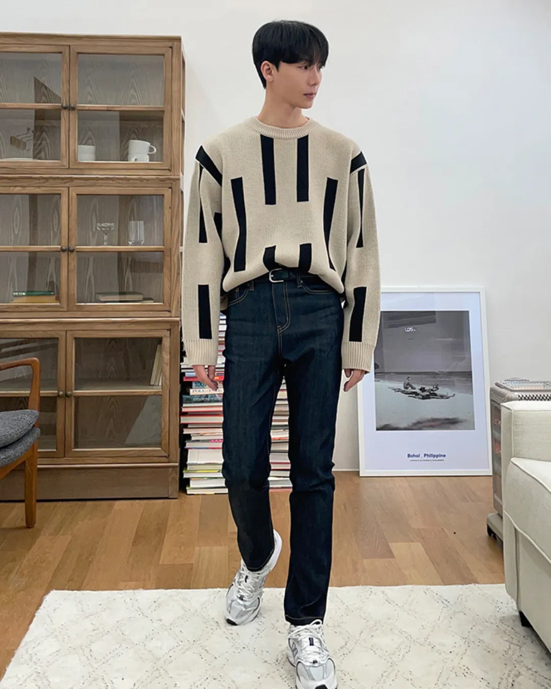 MENS RETRO SWEATER KBQ0548