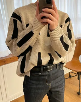 MENS RETRO SWEATER KBQ0548