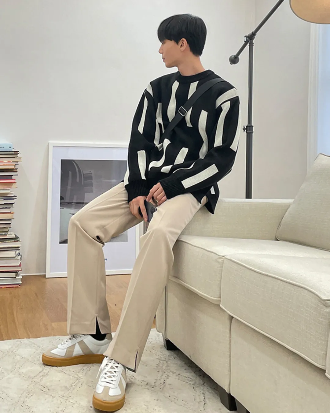 MENS RETRO SWEATER KBQ0548
