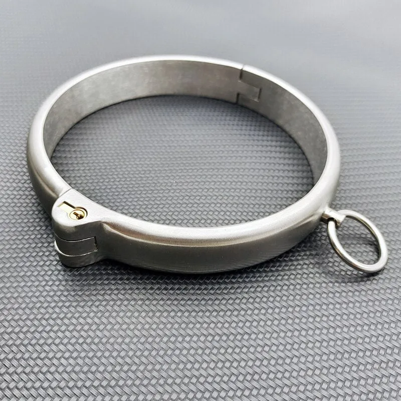 Metal Bondage BDSM Slave Collar