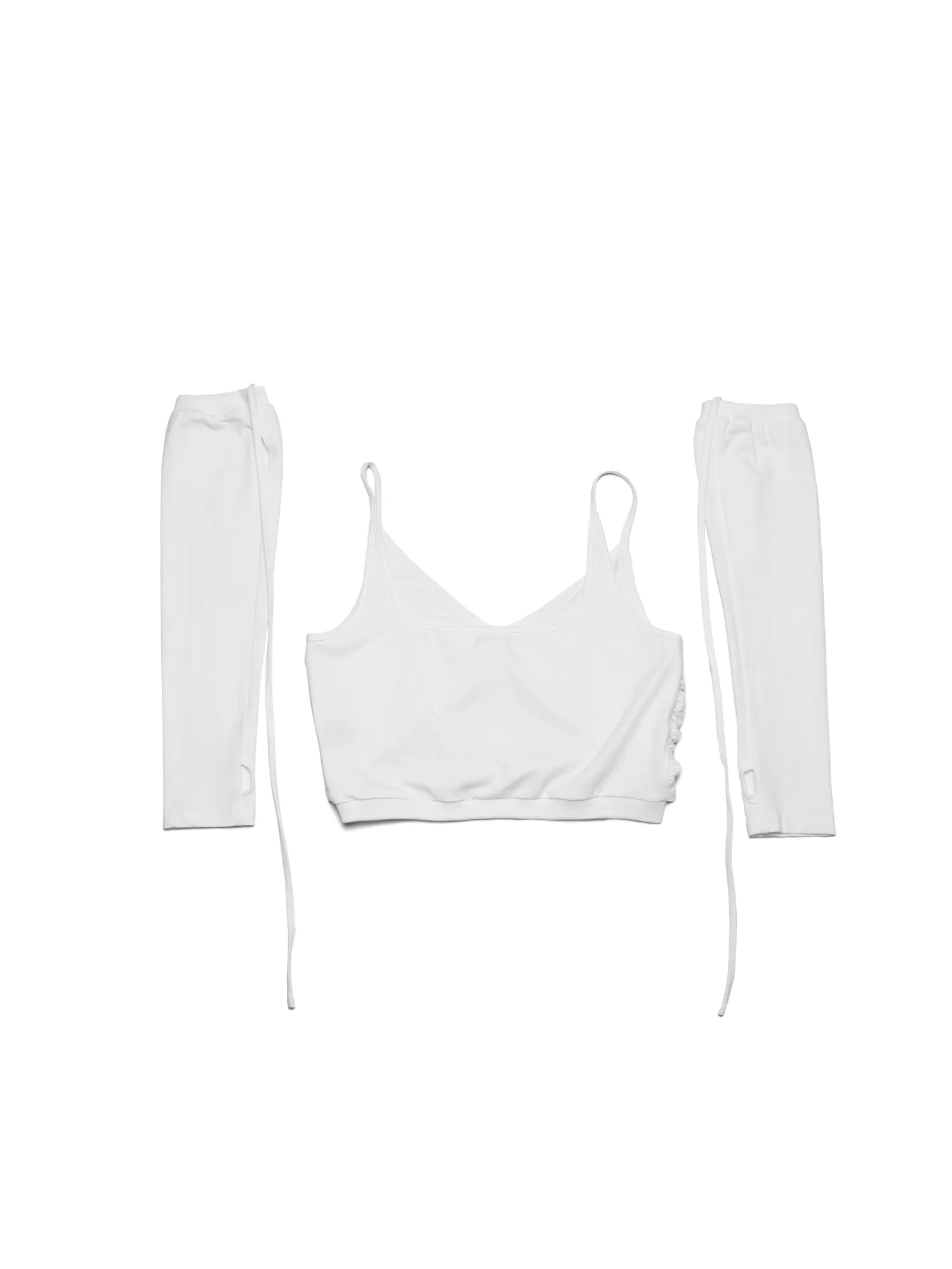 METAL BUCKLE crop top