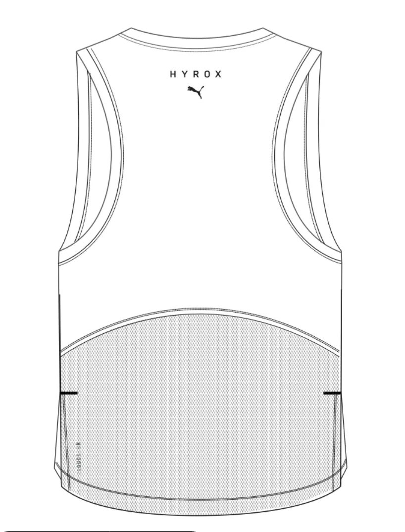 Milan W CITY PERFORMANCE TANK - white