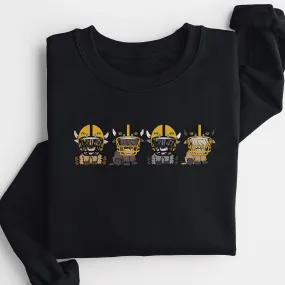 Missouri Tigers Football Highland Cow Football Team Football Lovers Gift Unisex Crewneck Hoodie Sweatshirt