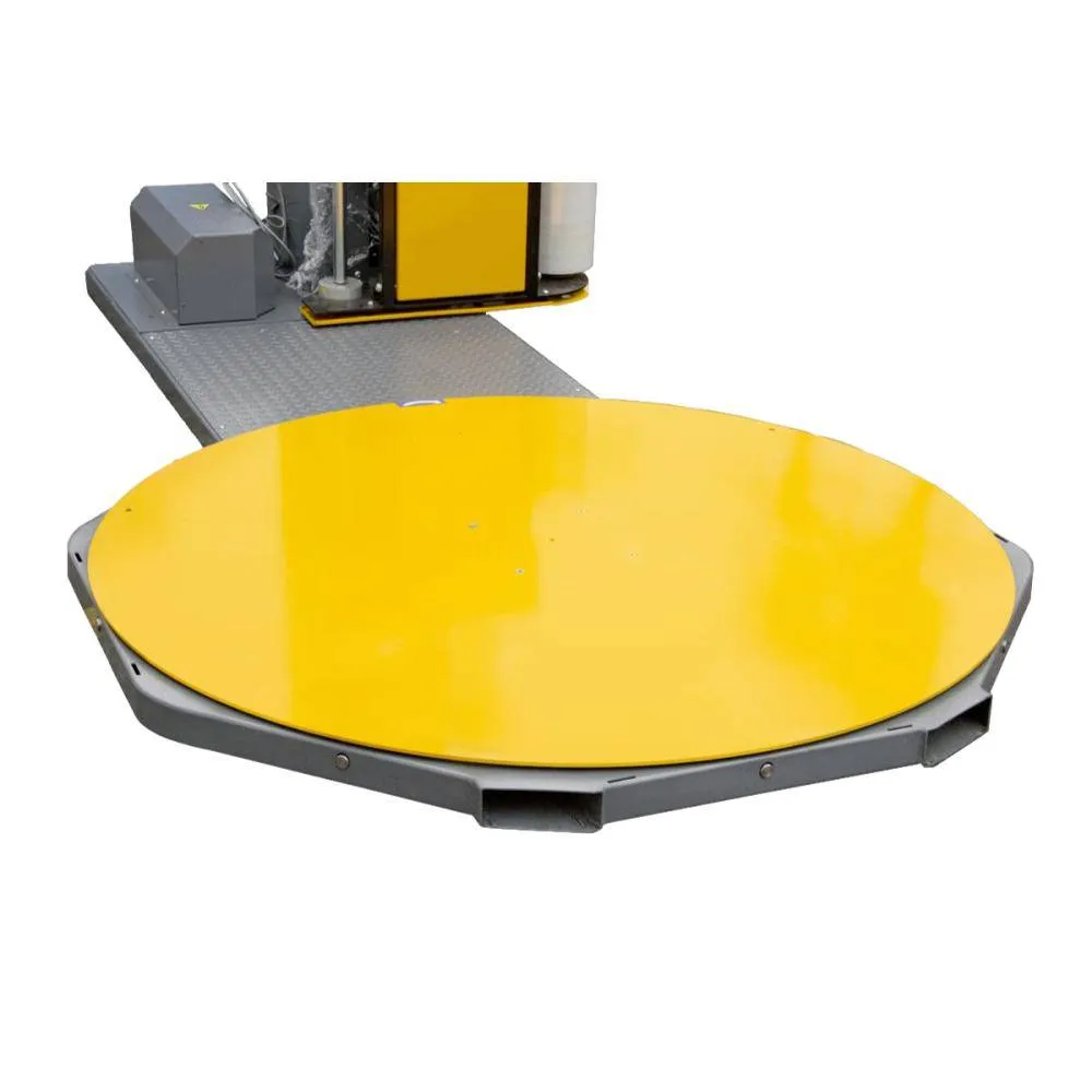 Model 1100 Semi-Automatic Turntable Pallet Stretch Wrap Machine