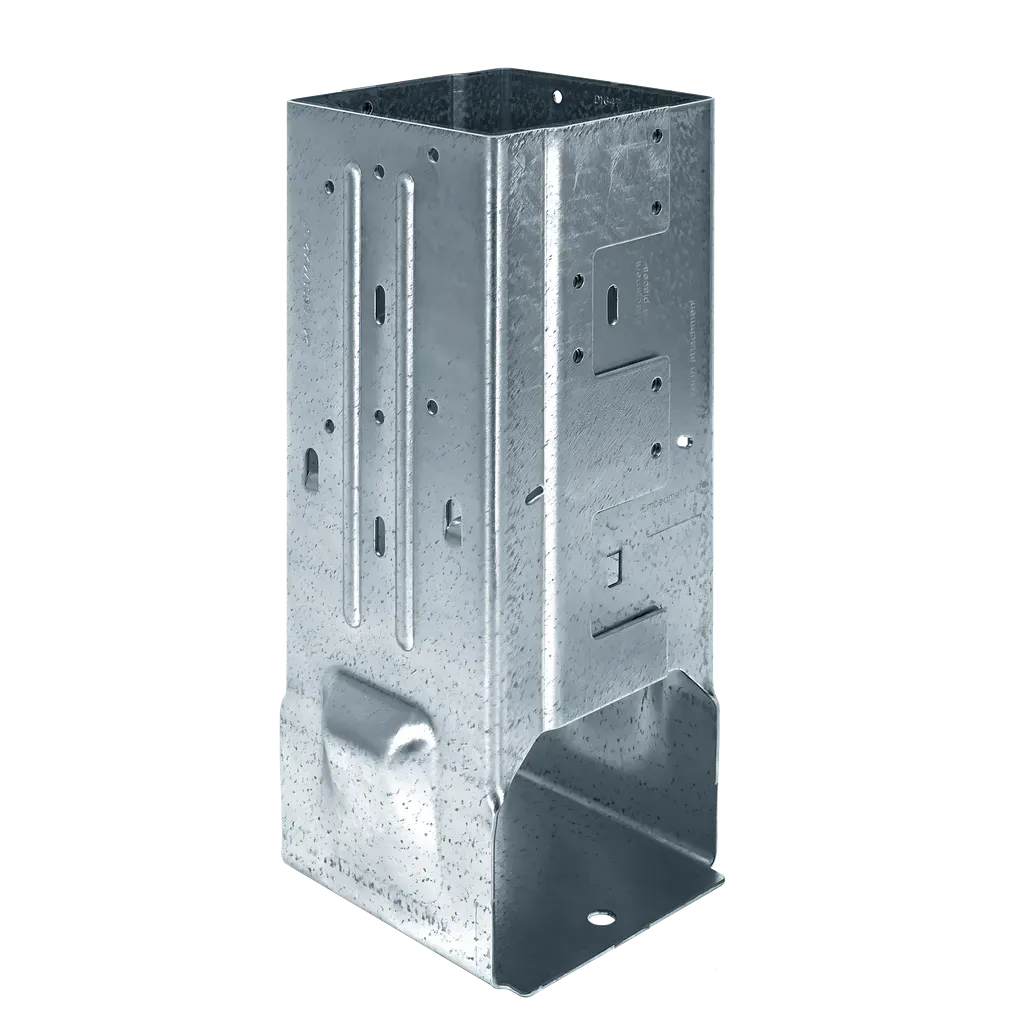 MPBZ ZMAX® Galvanized Moment Post Base for 6x6 w/ SDS Screws (Pack of 3)