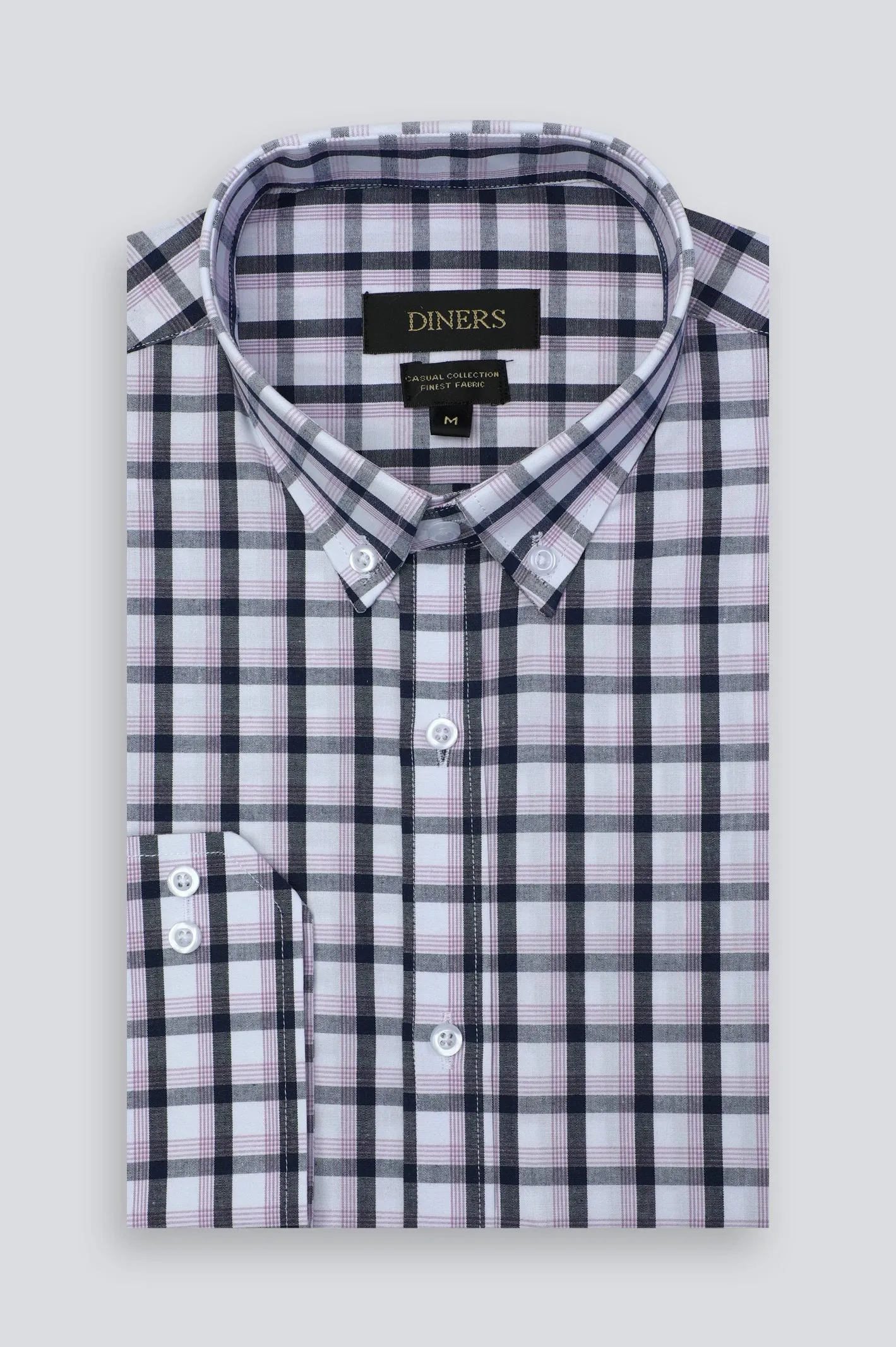 Multicolor Plaid Check Casual Shirt