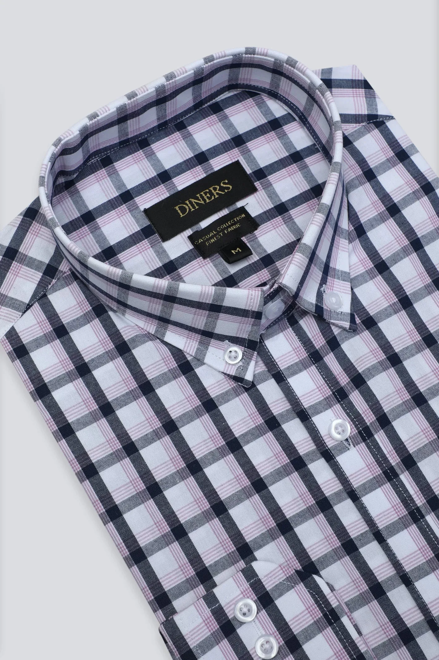 Multicolor Plaid Check Casual Shirt