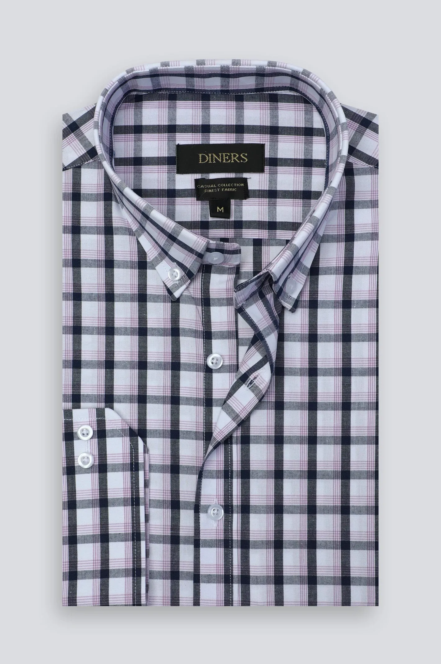 Multicolor Plaid Check Casual Shirt