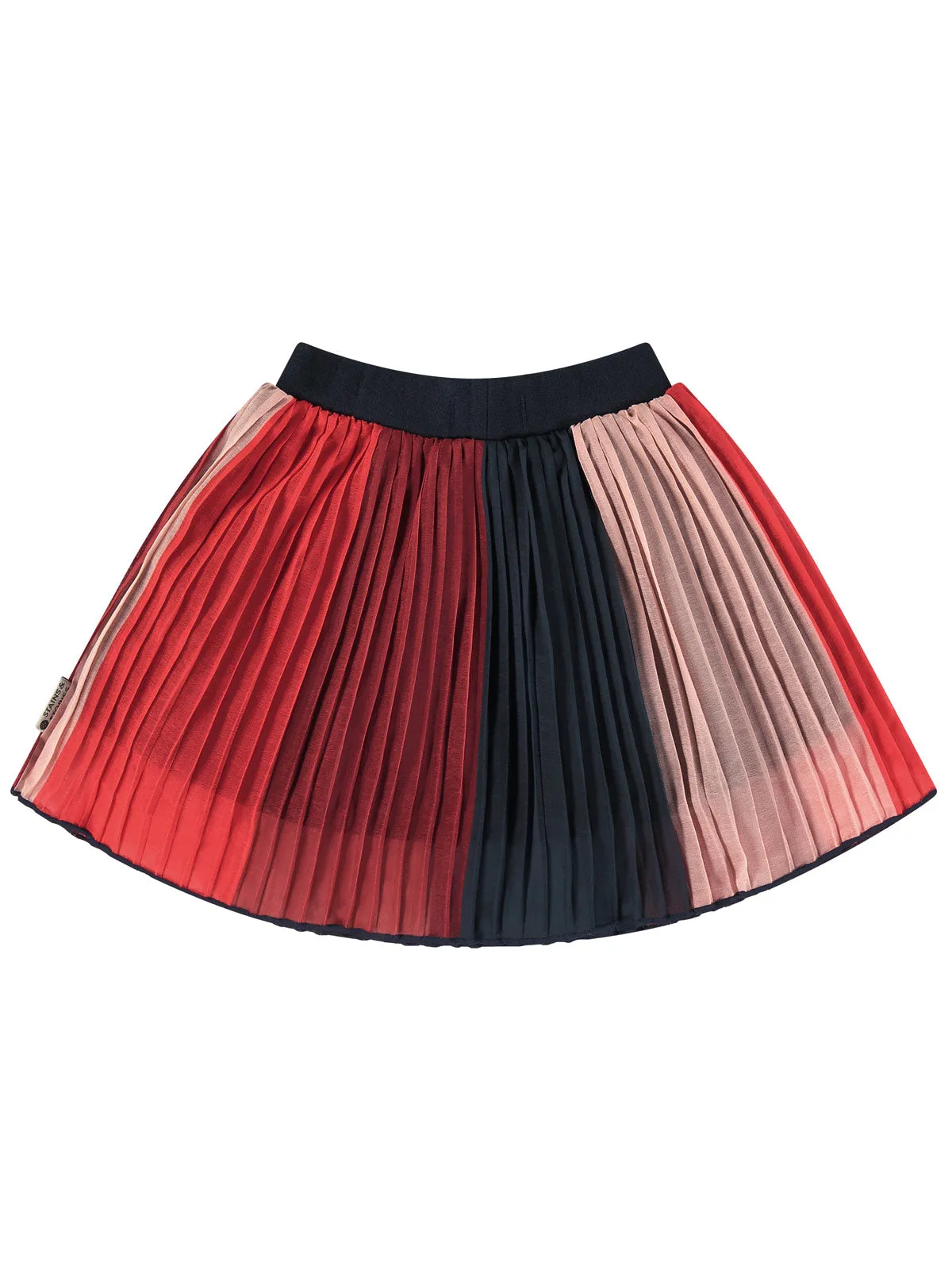 Multicolor Stripe Skirt by Babyface